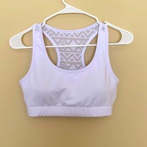 Zyia Vented Bomber Sports Bra Racer Back Size Medium